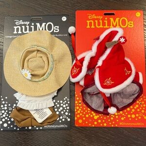 Disney nuiMOs Straw Hat and Festive Red Outfit